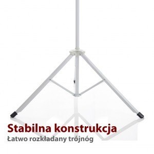 Ekran ręczny na statywie 4;3 72" 145x110cm TS-72 4:3 Ekran ręczny na statywie 4;3 72" 145x110cm TS-72 4:3
