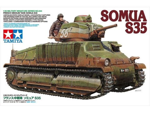 Model plastikowy Somua S35 Model plastikowy Somua S35
