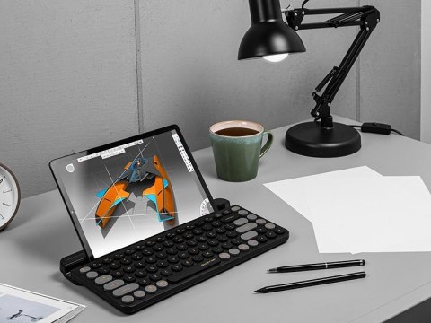 Klawiatura bezprzewodowa A4tech Fstyler FBK30 Blackcurrant Bluetooth Klawiatura bezprzewodowa A4tech Fstyler FBK30 Blackcurrant Bluetooth