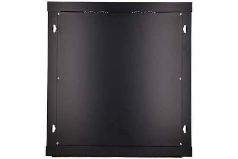 Szafka wisząca rack 12U 600x600 czarna szklane drzwi Szafka wisząca rack 12U 600x600 czarna szklane drzwi