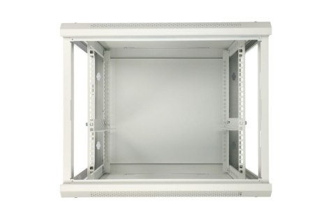 Szafka wisząca rack 12U 600x600 szara metalowe drzwi Szafka wisząca rack 12U 600x600 szara metalowe drzwi