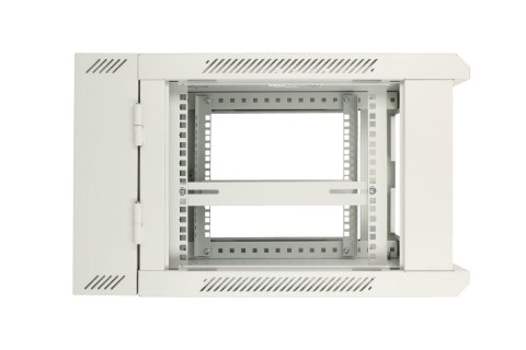 Szafka wisząca rack 6U 600x600 szara dwusekcyjna Szafka wisząca rack 6U 600x600 szara dwusekcyjna