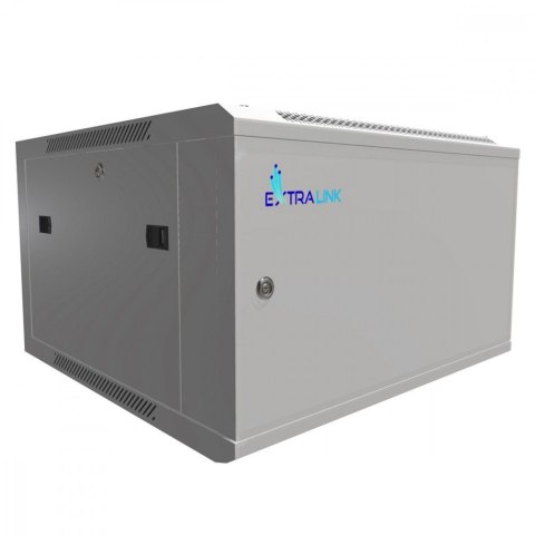 Szafka wisząca rack 6U 600x600 szara metalowe drzwi Szafka wisząca rack 6U 600x600 szara metalowe drzwi