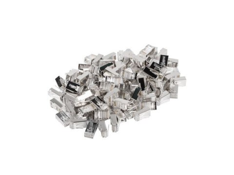 Wtyk sieciowy RJ45 8P8C kat.5E FTP (100szt) do linki i do drutu Wtyk sieciowy RJ45 8P8C kat.5E FTP (100szt) do linki i do drutu
