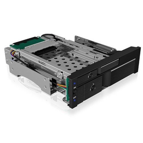 Kieszeń na dysk IB-173SSK 1x2,5+1x3,5 na 1x5,25 Kieszeń na dysk IB-173SSK 1x2,5+1x3,5 na 1x5,25