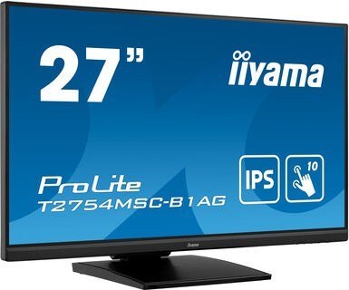 Monitor 27 cali T2754MSC-B1AG pojemnościowy 10PKT IPS powłoka AG Monitor 27 cali T2754MSC-B1AG pojemnościowy 10PKT IPS powłoka AG