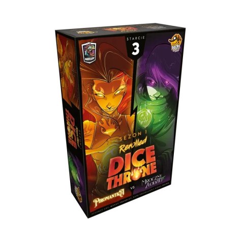 Gra Dice Throne Starcie 3 Piromantka vs. Mroczny złodziej Gra Dice Throne Starcie 3 Piromantka vs. Mroczny złodziej