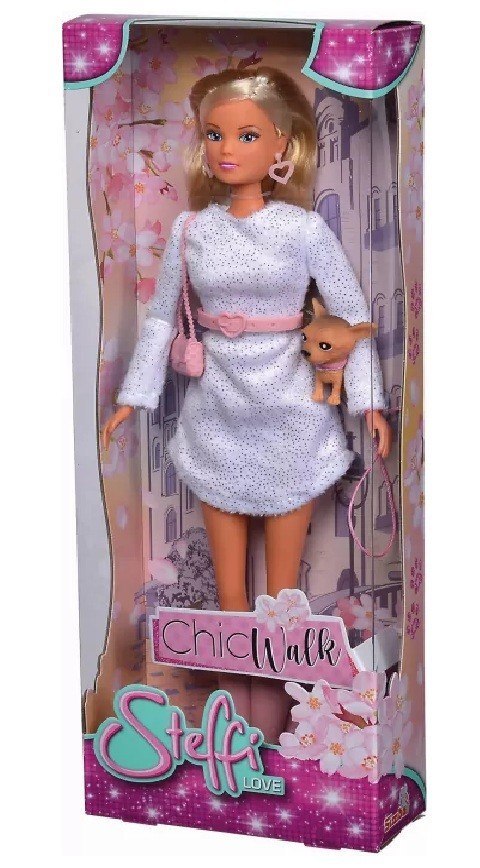Lalka Steffi z chihuahua Lalka Steffi z chihuahua