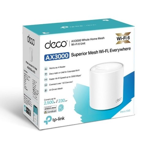 Router Deco X50 (1-pack) AX3000 Router Deco X50 (1-pack) AX3000