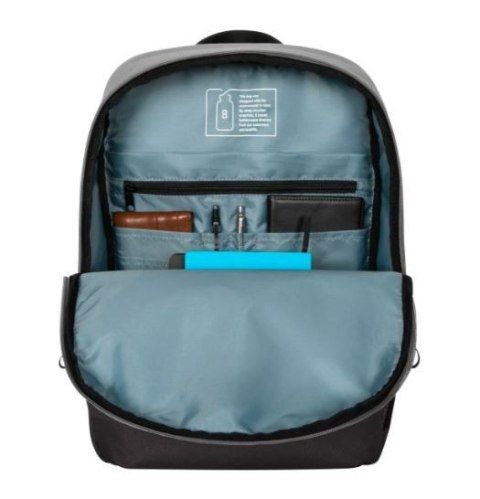 Plecak 16 cali Sagano EcoSmart Commuter czarno-zielony Plecak 16 cali Sagano EcoSmart Commuter czarno-zielony