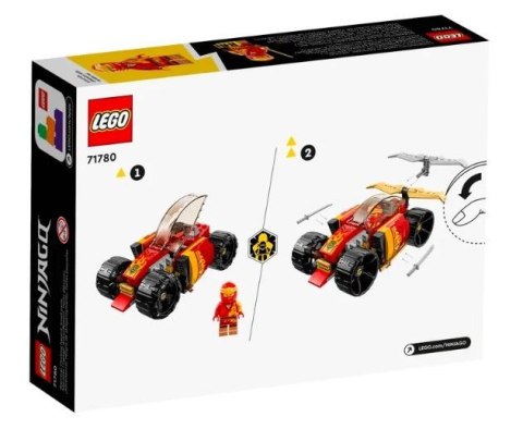 Klocki Ninjago 71780 Samochód wyścigowy ninja Kaia Klocki Ninjago 71780 Samochód wyścigowy ninja Kaia