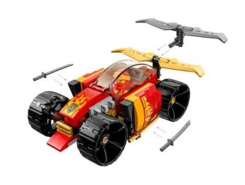 Klocki Ninjago 71780 Samochód wyścigowy ninja Kaia Klocki Ninjago 71780 Samochód wyścigowy ninja Kaia