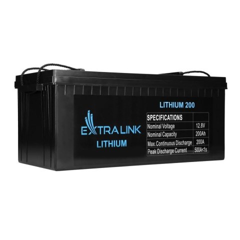 Akumulator LiFePO4 200AH 12.8V BMS EX.30479 Akumulator LiFePO4 200AH 12.8V BMS EX.30479