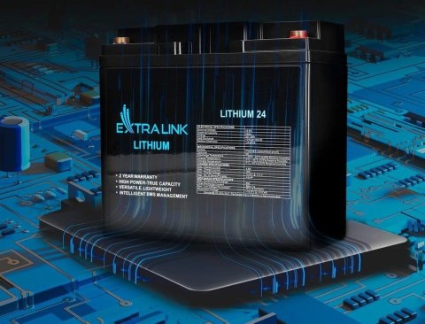 Akumulator LiFePO4 24AH 12.8V BMS EX.30424 Akumulator LiFePO4 24AH 12.8V BMS EX.30424