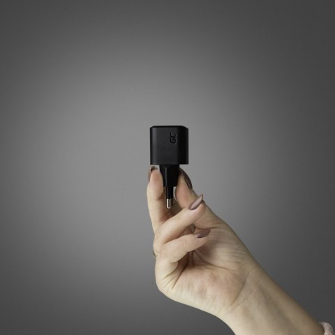 Ładowarka GC PowerGaN 33W PD 3.0 QC 3.0 USB-C czarna Ładowarka GC PowerGaN 33W PD 3.0 QC 3.0 USB-C czarna