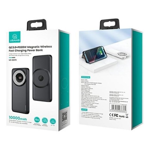 PowerBank PB62 10000mAh 20W QC 3.0 Wireless Magnetic PowerBank PB62 10000mAh 20W QC 3.0 Wireless Magnetic