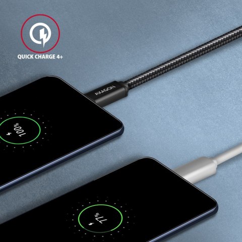 BUCM3-CM15AB Kabel USB-C - USB-C, 1.5m, PD 60W, 3A, ALU, oplot czarny BUCM3-CM15AB Kabel USB-C - USB-C, 1.5m, PD 60W, 3A, ALU, oplot czarny