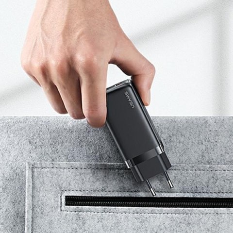Ładowarka sieciowa T47 USB/ USB-C 65W PD Fast Ładowarka sieciowa T47 USB/ USB-C 65W PD Fast