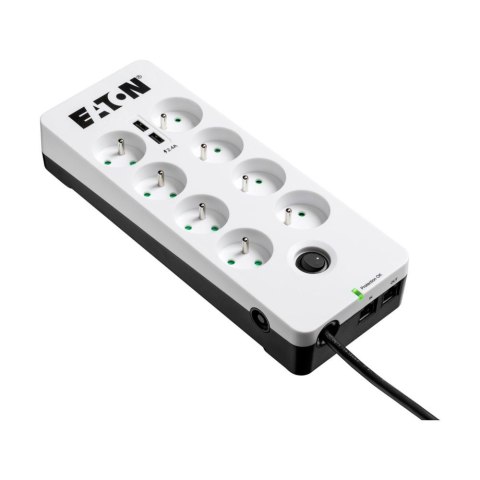 Listwa antyprzepięciowa Protection Box 8 Tel@ USB FR Listwa antyprzepięciowa Protection Box 8 Tel@ USB FR