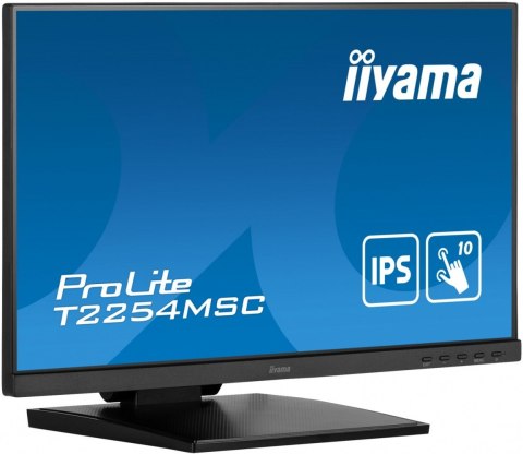 Monitor 21.5 cala T2254MSC-B1AG pojemnościowa 10 punktów, IPS, powłoka AG Monitor 21.5 cala T2254MSC-B1AG pojemnościowa 10 punktów, IPS, powłoka AG