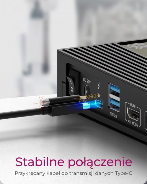 Stacja dokująca IB-DK2246-C 11in1,HDMI,DP,LAN,TYPE-C Stacja dokująca IB-DK2246-C 11in1,HDMI,DP,LAN,TYPE-C