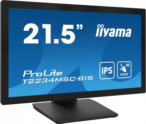 Monitor ProLite 21.5 cala T2234MSC-B1S IPS,10PKT.VGA,HDMI,DP Monitor ProLite 21.5 cala T2234MSC-B1S IPS,10PKT.VGA,HDMI,DP