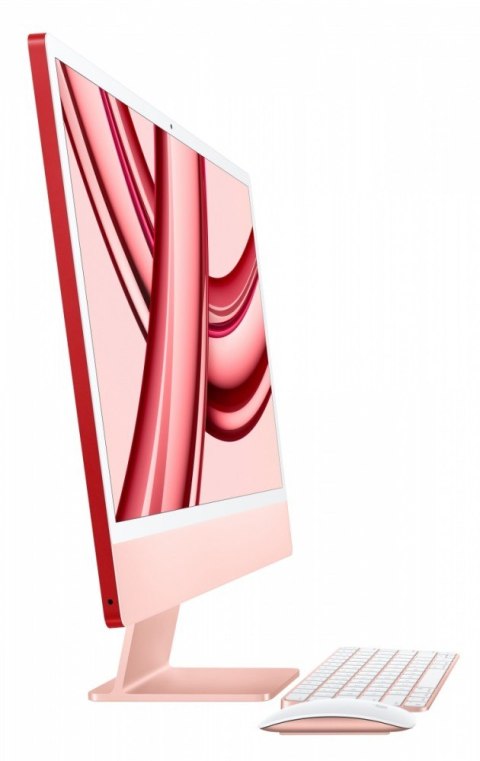 IMac 24 cale: M3 8/8, 8GB, 256GB SSD - Różowy IMac 24 cale: M3 8/8, 8GB, 256GB SSD - Różowy