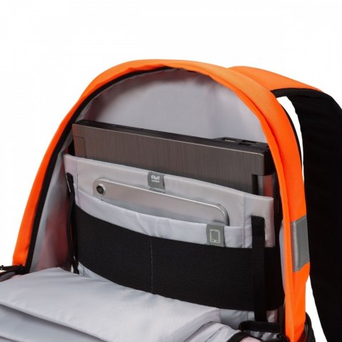 Plecak na laptopa 15.6 cali HI-VIS 25l pomarańczowy Plecak na laptopa 15.6 cali HI-VIS 25l pomarańczowy