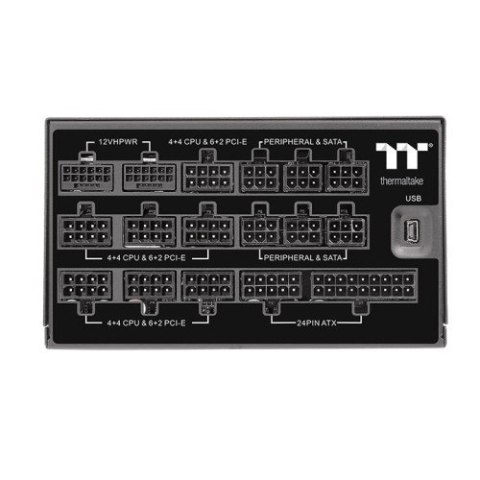 Zasilacz Toughpower iRGB digital 1650W F modular Titanium 14cm Gen5 Zasilacz Toughpower iRGB digital 1650W F modular Titanium 14cm Gen5