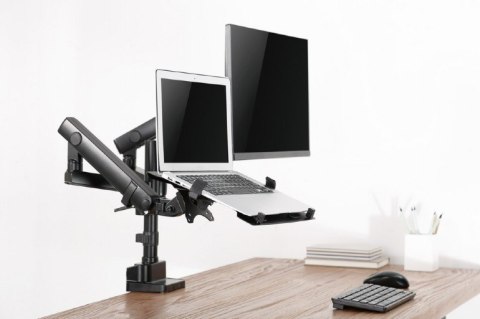 Uchwyt do monitora max 32 cale i laptopa do 15.6 cali Uchwyt do monitora max 32 cale i laptopa do 15.6 cali