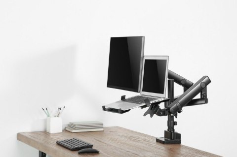 Uchwyt do monitora max 32 cale i laptopa do 15.6 cali Uchwyt do monitora max 32 cale i laptopa do 15.6 cali