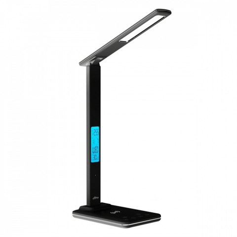 Lampka biurkowa z ładowarką indukyjną MT222K czarna Lampka biurkowa z ładowarką indukyjną MT222K czarna