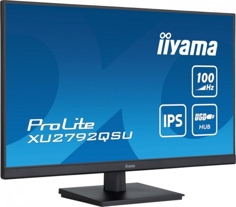 Monitor 27 cali ProLite XU2792QSU-B6 IPS,QHD,100Hz,HDMI,DP,4xUSB3.2,SLIM Monitor 27 cali ProLite XU2792QSU-B6 IPS,QHD,100Hz,HDMI,DP,4xUSB3.2,SLIM