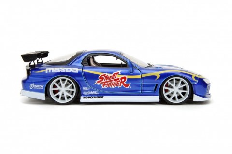 Pojazd Street Fighter 1993 Mazda RX7 1/24 Pojazd Street Fighter 1993 Mazda RX7 1/24