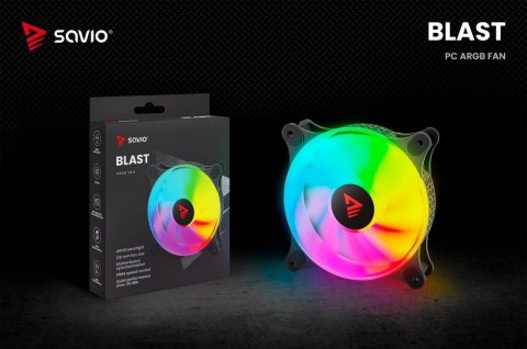 Wentylator BLAST FAN SET 3 x 120mm ARGB 3-pin 5V, 4-pin 12V Wentylator BLAST FAN SET 3 x 120mm ARGB 3-pin 5V, 4-pin 12V