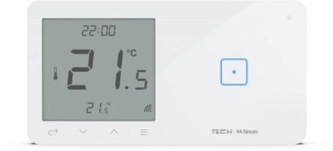 Przewodowy włącznik światła poj. z regulatorem pokojowym biały WSR-01ML Tech Sterowniki Przewodowy włącznik światła poj. z regulatorem pokojowym biały WSR-01ML Tech Sterowniki