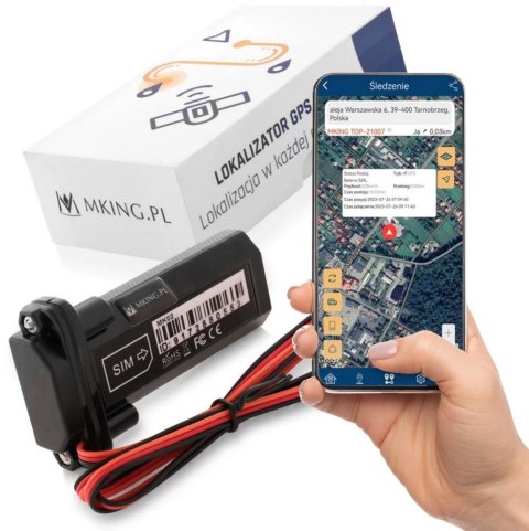 Lokalizator GPS Mking MK02 Śledzenie Pojazdu Łodzi Lokalizator GPS Mking MK02 Śledzenie Pojazdu Łodzi
