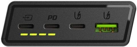POWERBANK Green Cell PowerPlay20S 20000mAh PD 22,5W QC 3.0 3x USB-C CZARNY POWERBANK Green Cell PowerPlay20S 20000mAh PD 22,5W QC 3.0 3x USB-C CZARNY