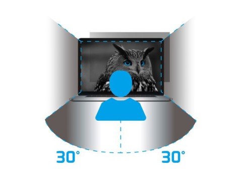 Filtr prywatyzujący RODO Owl 16 cali 16:10 Filtr prywatyzujący RODO Owl 16 cali 16:10