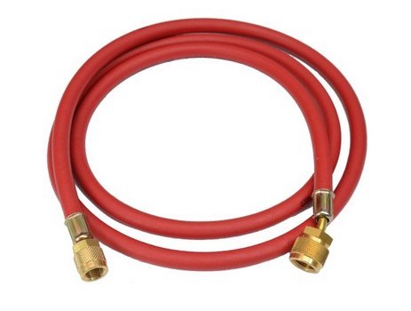 Wąż serwisowy REFCO CL-60-1/2"-20UNF-R (150 cm / 5/16" x 1/4") czerwony Wąż serwisowy REFCO CL-60-1/2"-20UNF-R (150 cm / 5/16" x 1/4") czerwony