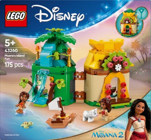 Klocki Disney 43260 Zabawy Vaiany na wyspie Klocki Disney 43260 Zabawy Vaiany na wyspie