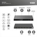 Rozdzielacz/Splitter HDMI 1x4, 8K/60Hz (4:4:4) z HDR, 48 Gbps, HDCP 2.3. Toslink / Stereo, EDID