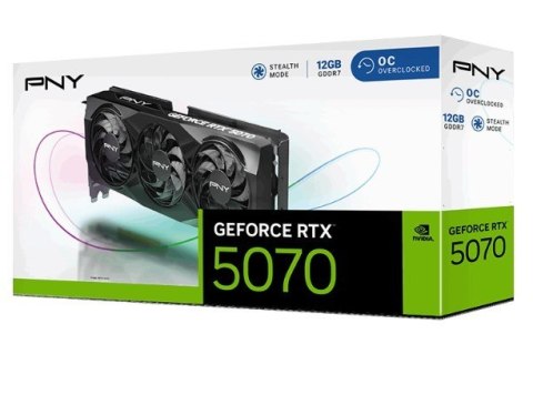 Karta graficzna GeForce RTX5070 OC 3F 12GB 192-bit 672GB/s Karta graficzna GeForce RTX5070 OC 3F 12GB 192-bit 672GB/s
