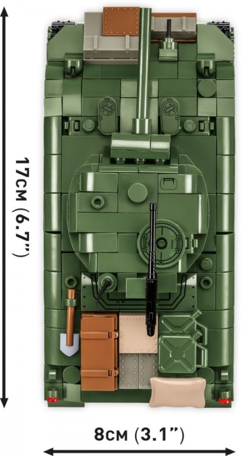 Klocki M4A1 Sherman 663 klocki Klocki M4A1 Sherman 663 klocki