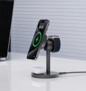 LC-MC311 3w1 ładowarka bezprzewodowa MagSafe Qi2 15W + ładowarka PD 30W