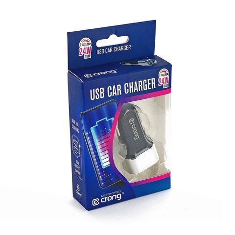 Ładowarka samochodowa Power Car Charger 24W - 2xUSB 2.4A Ładowarka samochodowa Power Car Charger 24W - 2xUSB 2.4A