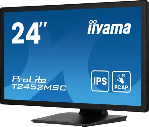 Monitor 24 cale T2452MSC-B1AG 10 PKT. POJ,IPS,HDMI,DP,2x1W,7H,2xUSB, 400cd/m2,AG-(Anti Glare) Monitor 24 cale T2452MSC-B1AG 10 PKT. POJ,IPS,HDMI,DP,2x1W,7H,2xUSB, 400cd/m2,AG-(Anti Glare)
