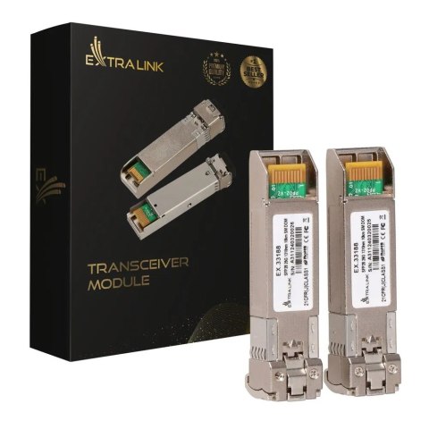 Moduł SFP28 25G 2-Pak 25Gbps,LC/UPC Duplex, 1310nm, 10km, single mode, DOM Moduł SFP28 25G 2-Pak 25Gbps,LC/UPC Duplex, 1310nm, 10km, single mode, DOM