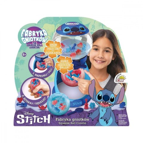 Zestaw Squeez Ball Fabryka gniotków - Stitch Zestaw Squeez Ball Fabryka gniotków - Stitch