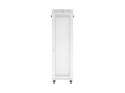 Szafa instalacyjna rack stojąca 19 cali 42U 600x800 drzwi perforowane LCD szara (Flat pack)
